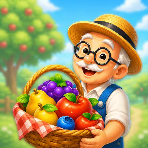 Fruit Drop Puzzle（多段階）【Android】