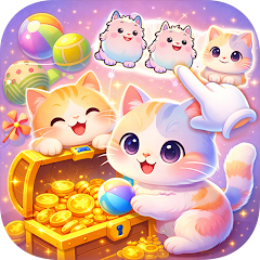 Happy Cat Catch: Match Toys（多段階）【Android】
