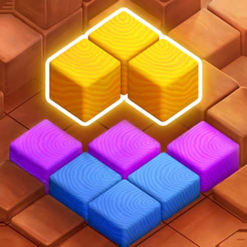 【SKYFLAG】Colorwood Blocks Puzzle Game(StepUp)